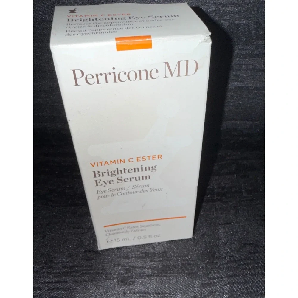 New sealed Perricone MD Vitamin C Ester Brightening Eye Serum .5 fl oz (15 mL)